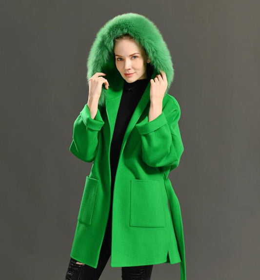 Handmade Cashmere Wool Coat