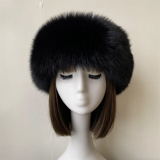 Fur Head Wraps Winter Autumn Natural Fox Fur Headbands Ladies Luxury Whole Custom Color Women Real Fur Headband