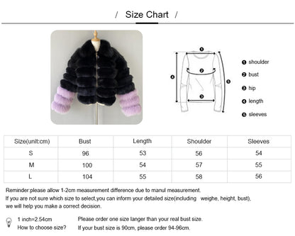 Regular Length Fluffy Fox Fur Coar With Zipper Design Fashion Ladies 100% Real Fox Fur Coats