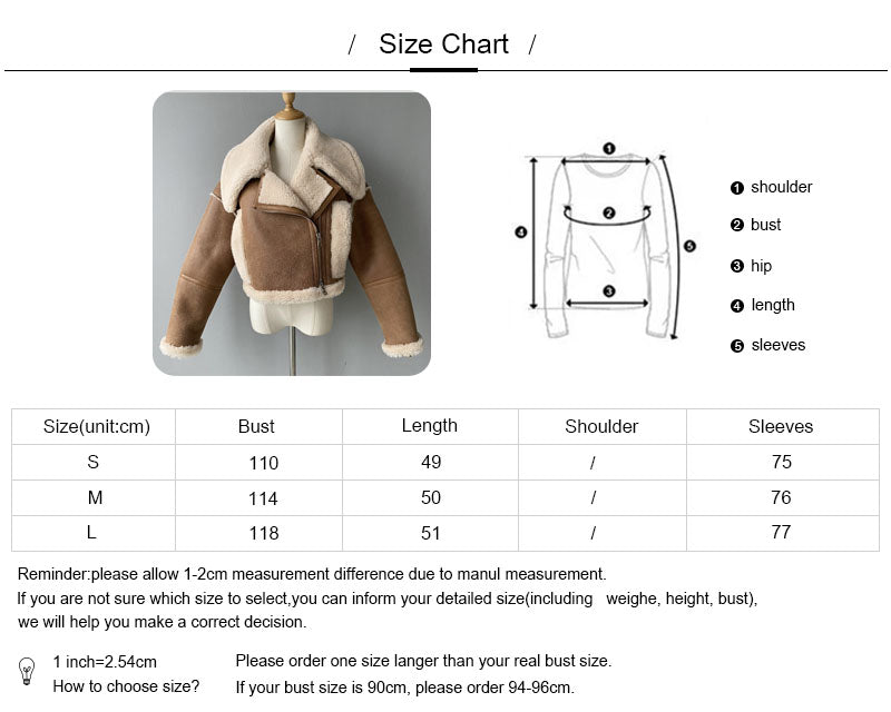 Turn-down Collar Genuine Shearling Jacket With Sheep Fur Popular Winter Real Shearling Sheepskin Coat Women