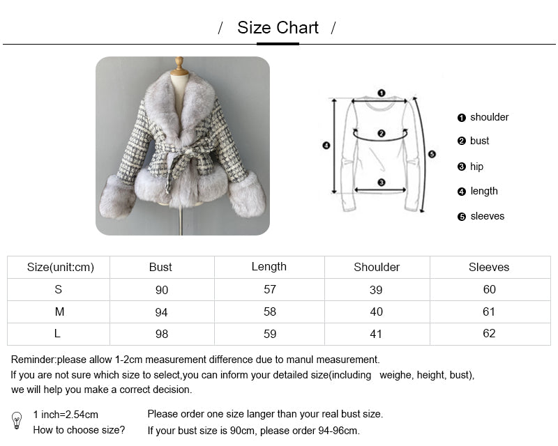 Wholesale New Arrival Hot Sale Cashmere Coat With Real Luxury Fox Fur Collar Winter Fashion Woman Wool Coat