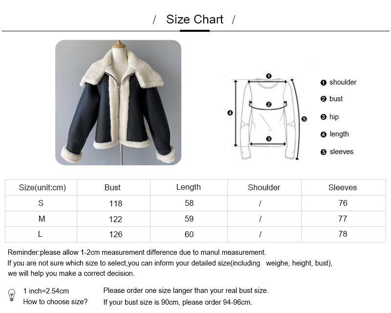 Zipper And Belt Design Genuine Shearling Jacket With Lamb Fur Wholesale Winter Women Shearling Coat