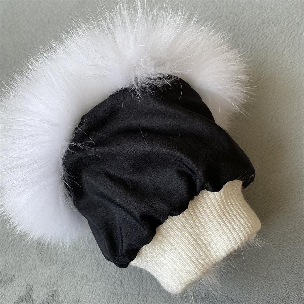 Solid Color Fur Lady Boots Accessories